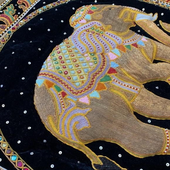 Wall Hanging Elephant Handmade Kalaga - Picture 3 of 12